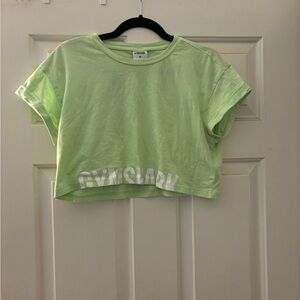 Cropped Gymshark tee